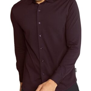 symbol premium men's stylish solid all day fresh buttondown casual shirt regular fit | plain | full sleeve | cotton semi formal wear (available in plus sizes)